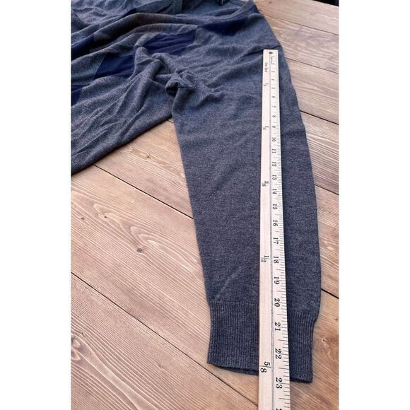 Jos A Bank Argyle V-Neck Sweater Mens XXL Pullover gray Lambs Wool blend preppy - Picture 8 of 11